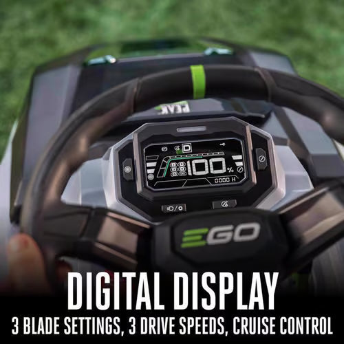 EGO Power+ 42-Inch T6 Electric Lawn Tractor with 6 x 6.0Ah Batteries & 800W Turbo Charger