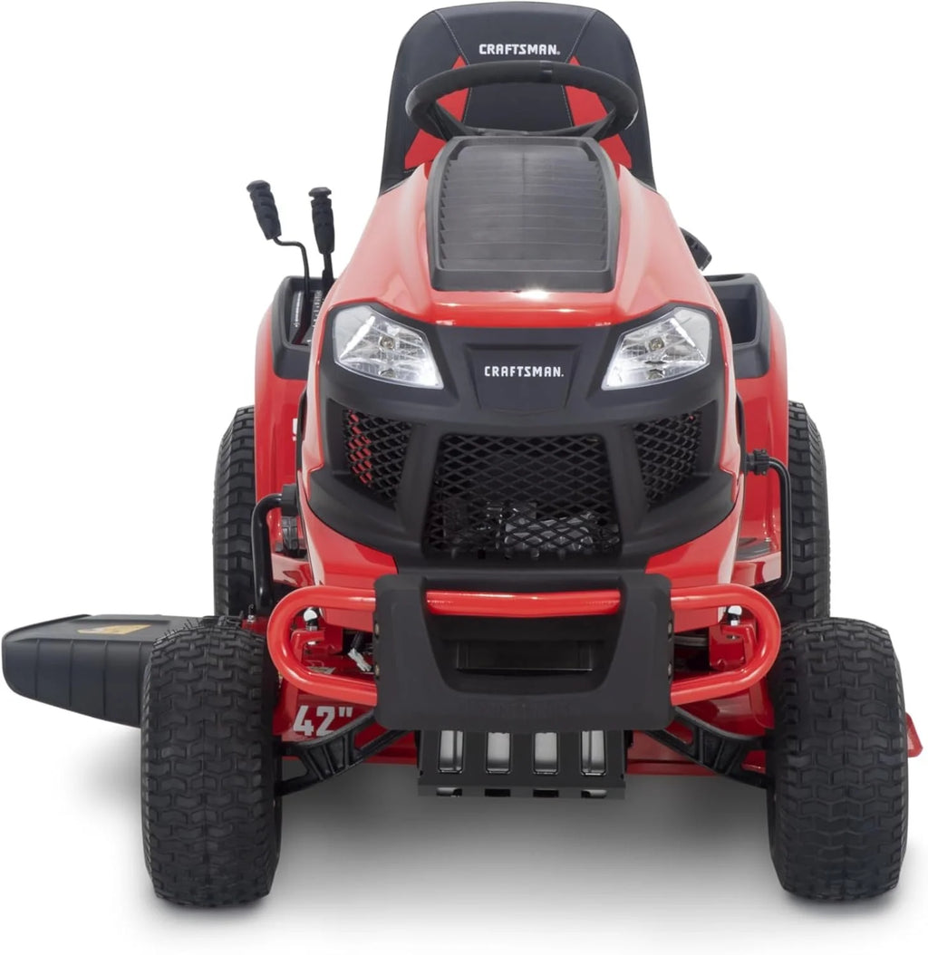 CRAFTSMAN T2200K Turn Tight 42-in 20 -HP V-twin Gas Lawn tractor
