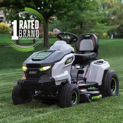 EGO Power+ 42-Inch T6 Electric Lawn Tractor with 6 x 6.0Ah Batteries & 800W Turbo Charger